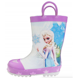 Bota Elsa Frozen Borracha Infantil