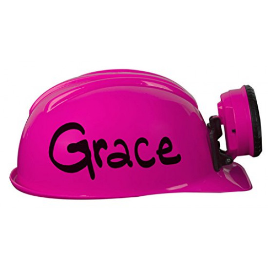 Chapéu Capacete de Engenheiro Construtor Rosa Infantil Luxo Chapéu Capacete de Engenheiro Construtor Rosa Infantil Luxo