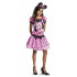 Fantasia Adolescente Minnie Mouse Vestido Rosa