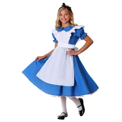 Fantasia Alice no País das Maravilhas Infantil Clássico