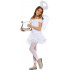 Fantasia Anjo Infantil Luxo Clássica