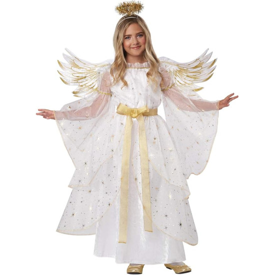 Fantasia Anjo Luxo Infantil Fantasia Anjo Luxo Infantil
