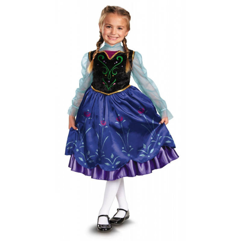 fantasia infantil anna frozen