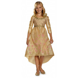 Fantasia Aurora Coroação Malévola Infantil Clássica