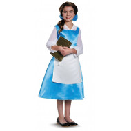 Fantasia Bela Vestido Azul Bela e a Fera Infantil