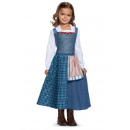 Fantasia Bela Vestido azul Bela e a Fera Infantil Luxo