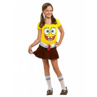 Fantasia Bob Esponja Infantil Luxo Menina