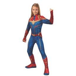 Fantasia Capitã Marvel infantil Luxo Fantasia Capitã Marvel infantil Luxo