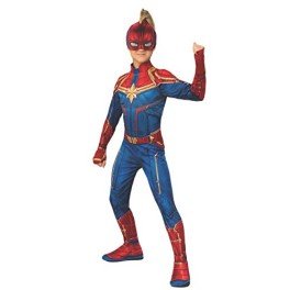 Fantasia Capitã Marvel infantil Luxo Fantasia Capitã Marvel infantil Luxo