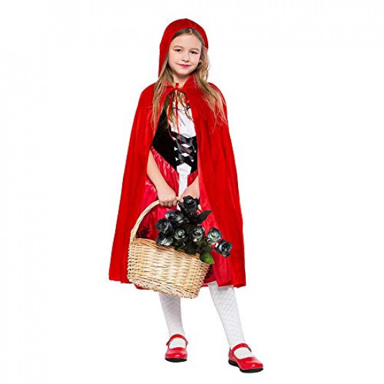 Fantasia Chapeuzinho Vermelho Adorável Infantil Fantasia Chapeuzinho Vermelho Adorável Infantil