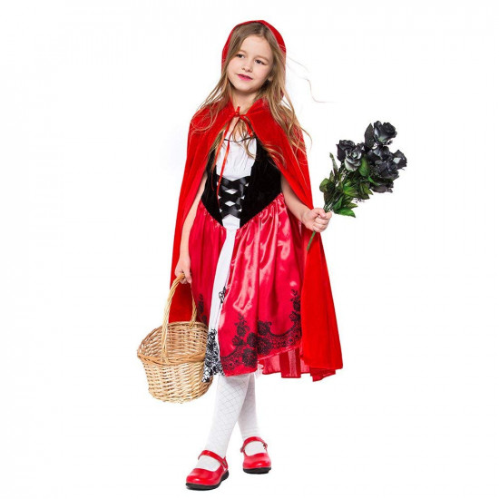 Fantasia Chapeuzinho Vermelho Adorável Infantil Fantasia Chapeuzinho Vermelho Adorável Infantil