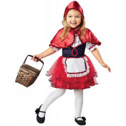 Fantasia Chapeuzinho Vermelho Luxo Infantil