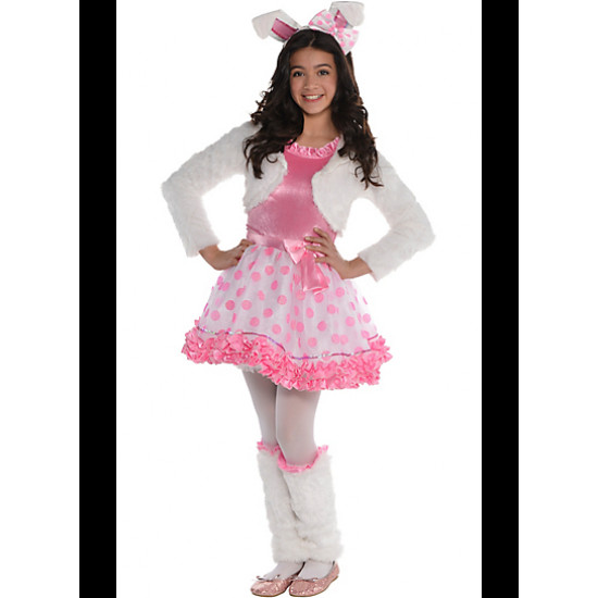 Fantasia Coelho para Meninas Luxo