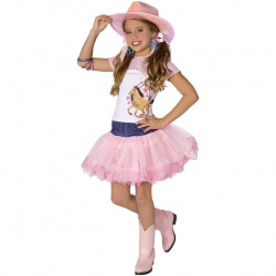 Fantasia Cowgirl Cowboy Vaqueira Pink