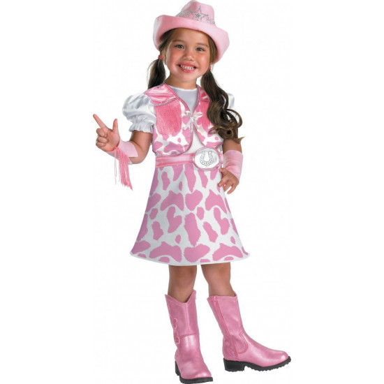 Fantasia Cowgirl Pink Country Luxo Fantasia Cowgirl Pink Country Luxo