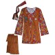 Fantasia de Hippie Paz e Amor Infantil Fantasia de Hippie Paz e Amor Infantil