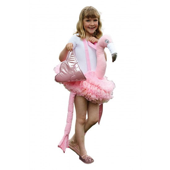 Fantasia de Montar Flamingo Infantil
