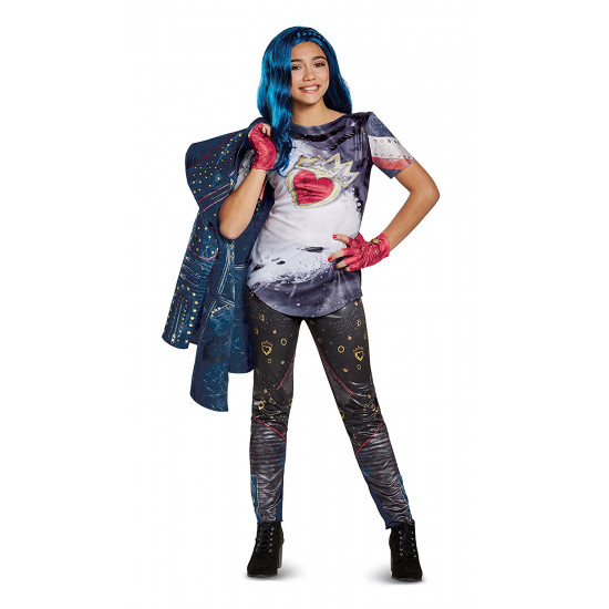 Fantasia Descendentes 2 Disney Evie Infantil Luxo Fantasia Descendentes 2 Disney Evie Infantil Luxo