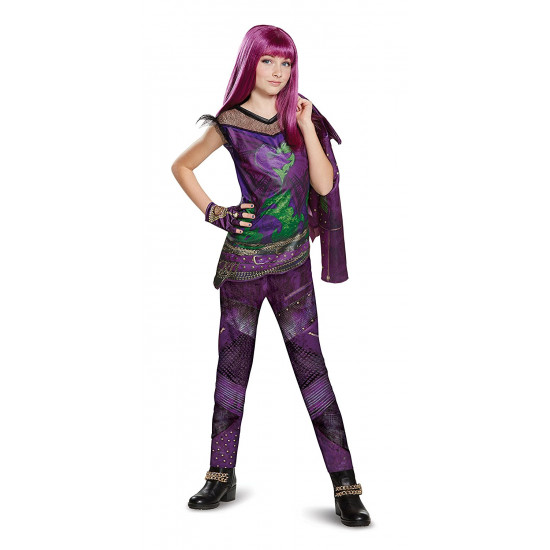 Fantasia Descendentes 2 Disney Mal Infantil Luxo Fantasia Descendentes 2 Disney Mal Infantil Luxo