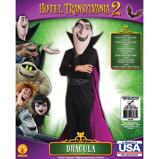 Fantasia Drácula Hotel Transilvânia Infantil Fantasia Drácula Hotel Transilvânia Infantil
