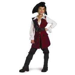 Fantasia Elizabeth Piratas do Caribe Infantil