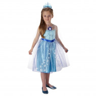 Fantasia Elsa Uma Aventura Congelante Infantil Luxo