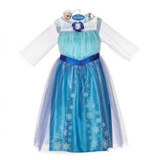 Fantasia Elsa Uma Aventura Congelante Infantil Luxo Fantasia Elsa Uma Aventura Congelante Infantil Luxo