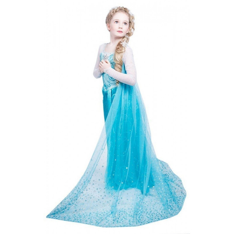 fantasia elsa infantil