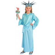 Fantasia Estátua da Liberdade Infantil Clássica