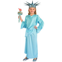 Fantasia Estátua da Liberdade Infantil Clássica