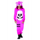 Fantasia Fortnite Urso Rosa Infantil Luxo Fantasia Fortnite Urso Rosa Infantil Luxo