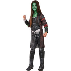 Fantasia Gamora Guardiões da Galáxia 2 Infantil Luxo