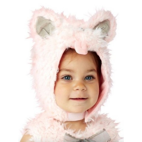 Fantasia Gato Rosa Luxo Fantasia Gato Rosa Luxo