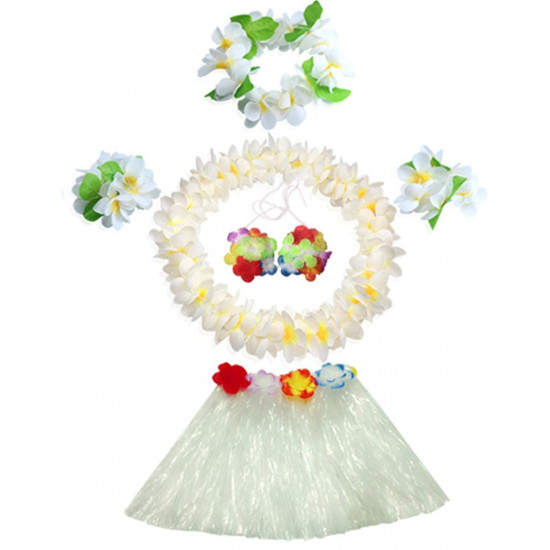 Fantasia Havaiana Clássico Branco Infantil Fantasia Havaiana Clássico Branco Infantil