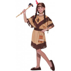 Fantasia India Infantil Clássica Luxo