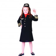 Fantasia Infantil Aeromoça