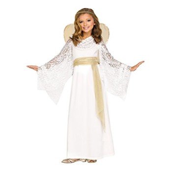 Fantasia Infantil Anjo da Guarda Divino Clássica