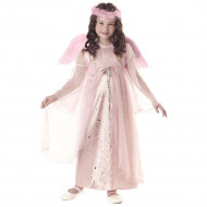 Fantasia Infantil Anjo Rosa Clássica
