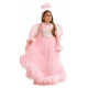 Fantasia Infantil Anjo Rosa Luxo