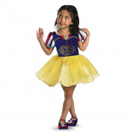 Fantasia Infantil Bailarina Branca de Neve