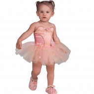 Fantasia Infantil Bailarina Cor de Rosa