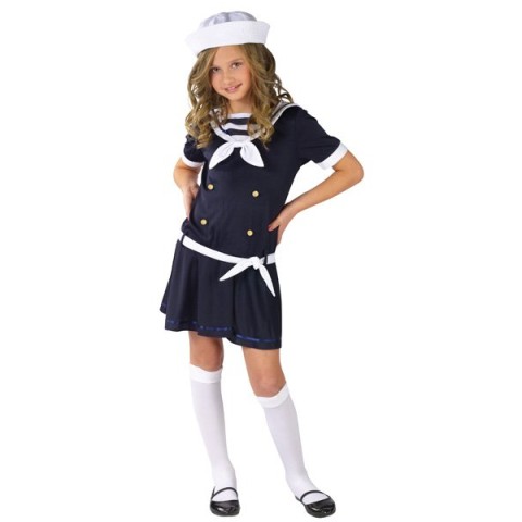 Fantasia Infantil Feminina Marinheira Fantasia Infantil Feminina Marinheira
