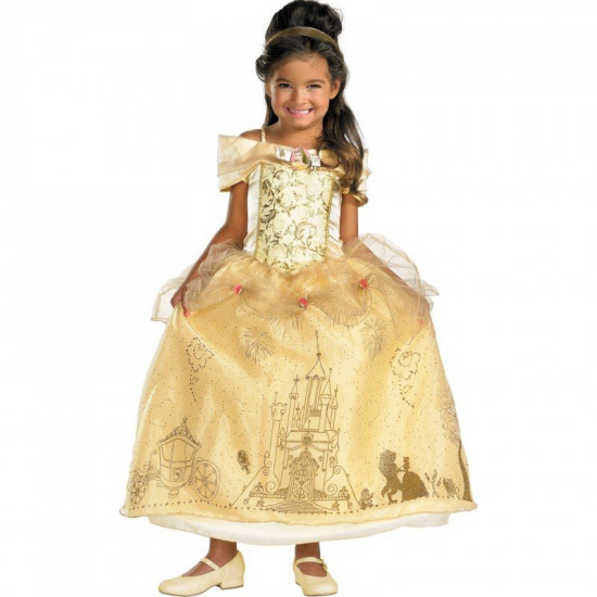 Fantasia Infantil Luxo Bela e a Fera Fantasia Infantil Luxo Bela e a Fera
