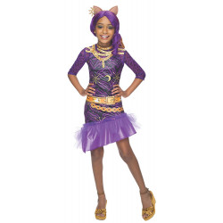 Fantasia Infantil Monster High Clawdeen Wolf Elegante