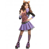 Fantasia Infantil Monster High Clawdeen Wolf Luxo