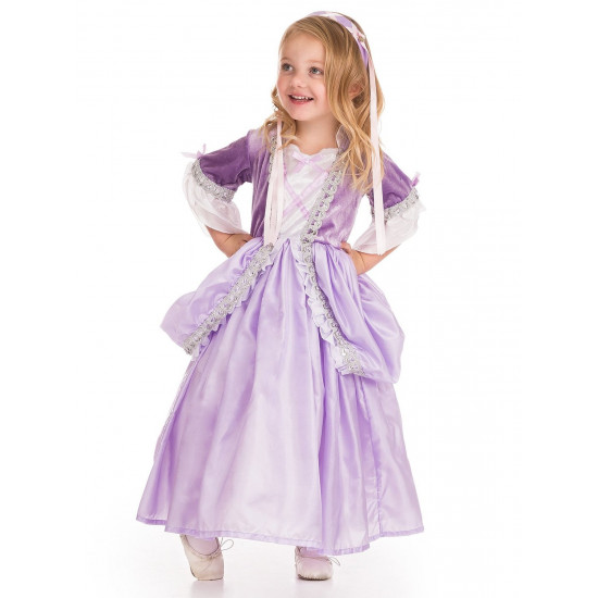 Fantasia Infantil Rapunzel Enrolados Lilás Clássico Fantasia Infantil Rapunzel Enrolados Lilás Clássico