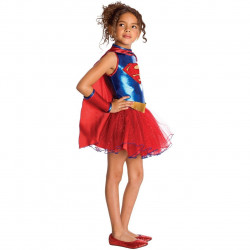 Fantasia Infantil Super Girl Tutu Luxo