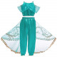 Fantasia Jasmine Luxo Infantil Clássica Luxo Fantasia Jasmine Luxo Infantil Clássica Luxo