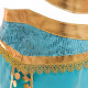 Fantasia Jasmine Luxo Infantil Clássica Luxo Fantasia Jasmine Luxo Infantil Clássica Luxo