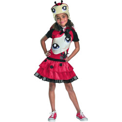 Fantasia Joaninha Littlest Pet Shop para Meninas
